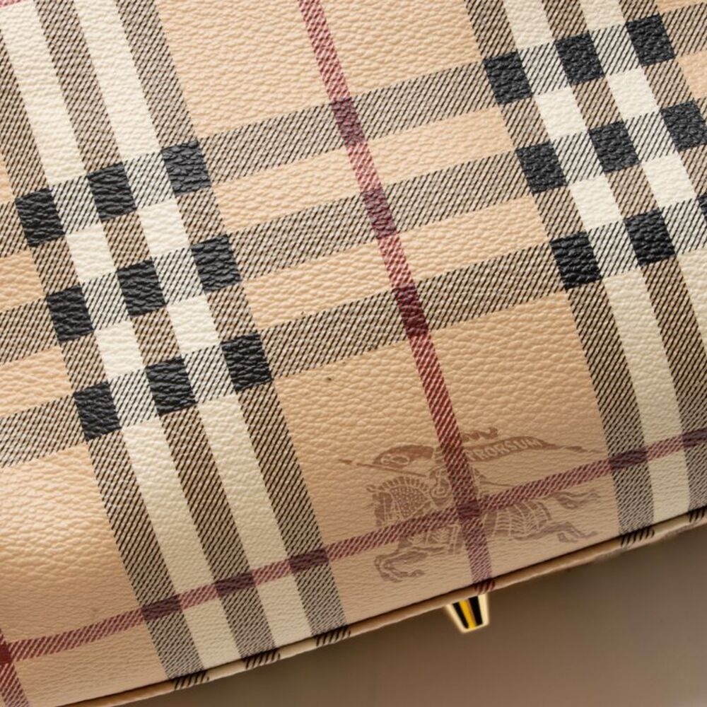 Burberry Haymarket Check Canterbury Small Tote - Picture 12 of 14